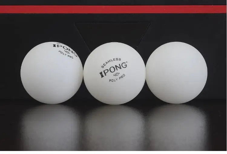 

ITTF Apprved IPONG 40+ New Material Seamless PP Ball Table Tennis ball / ping pong ball 6pcs/box