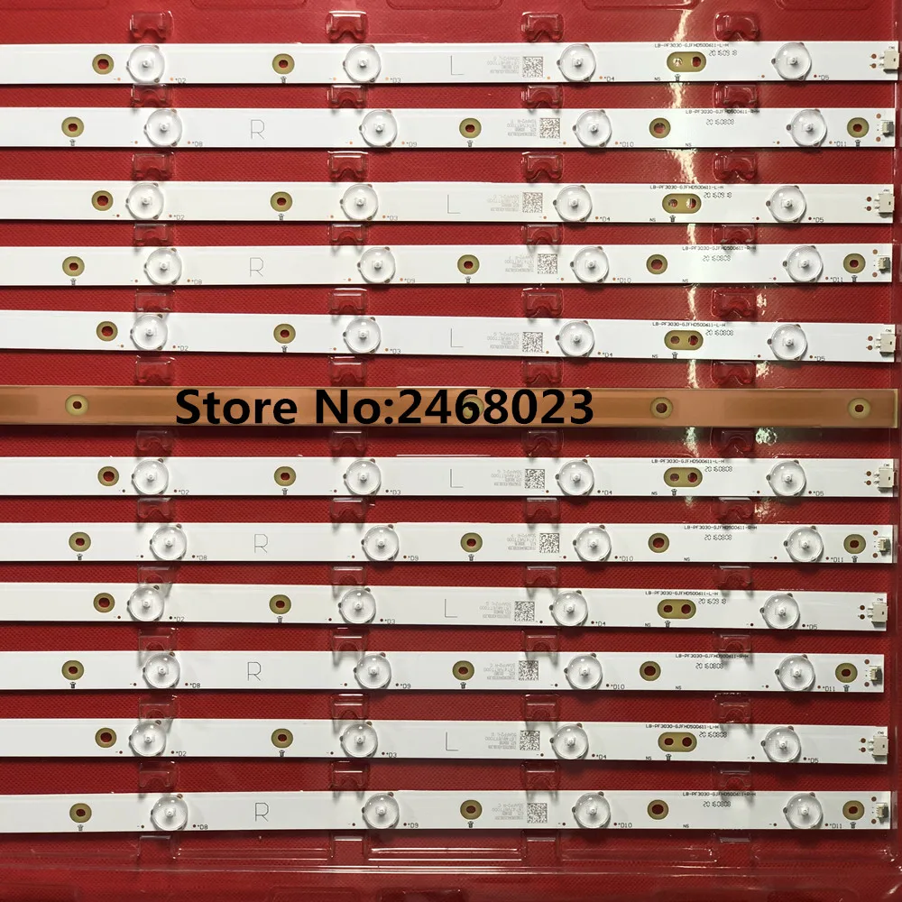 Светодиодная подсветка для AOC 50 &quotTV LE50D6660/80 TPT500J1 LE8 YX 50018014 500TT26 500TT25 V5 50PFL6340/T3