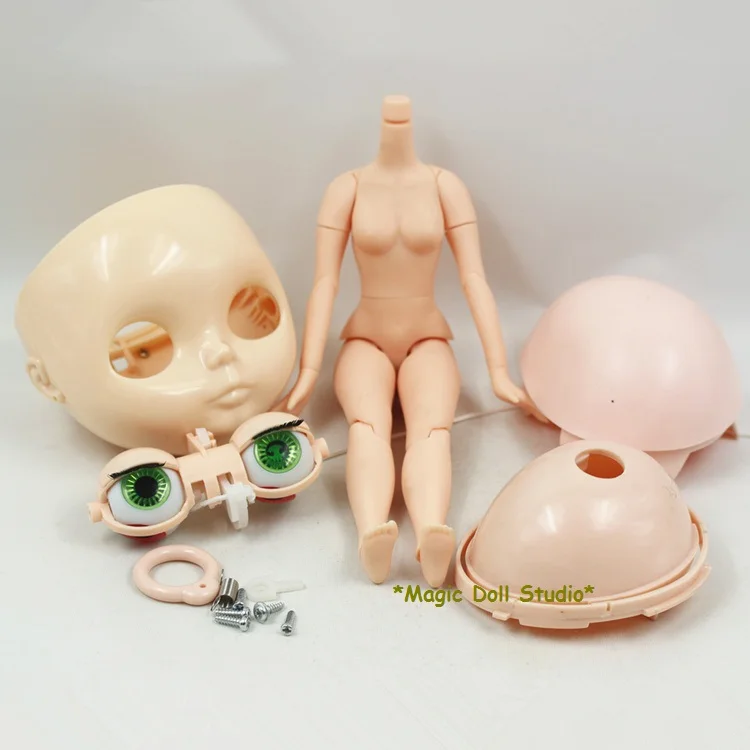 [NBL094] Бесплатная доставка кукла телесного цвета # Bald с нормальной кожей тела BJD
