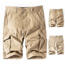 Новые стильные популярные мужские повседневные однотонные пляжные рабочие брюки карго высокого качества 6,27