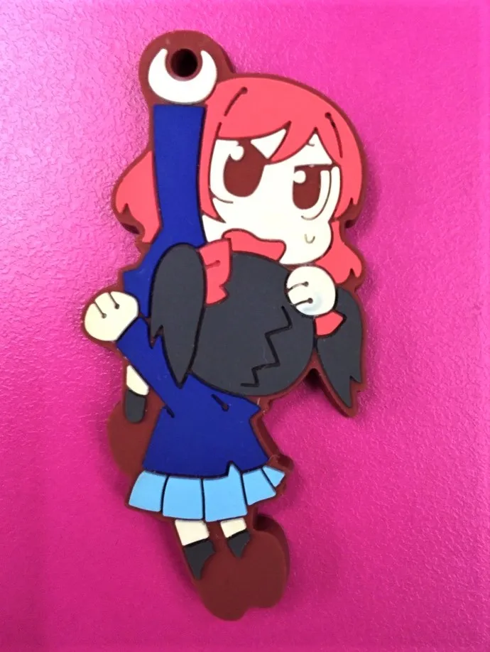 G333 2018 New arrival Original Japanese anime figure Love live rubber Silicone sweet smell mobile phone charms keychain strap