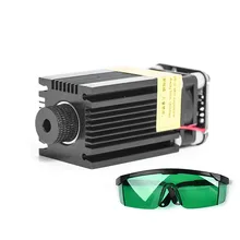 2.5W Laser Head Blue Light Module Diode For CNC DIY Engraving Cutting Machine 450nm Focus Power DC 12V with Protective Glasses 2.5W Laser Head Blue Light Module Diode For CNC DIY Engraving Cutting Machine 450nm Focus Power DC 12V with Protective Glasses