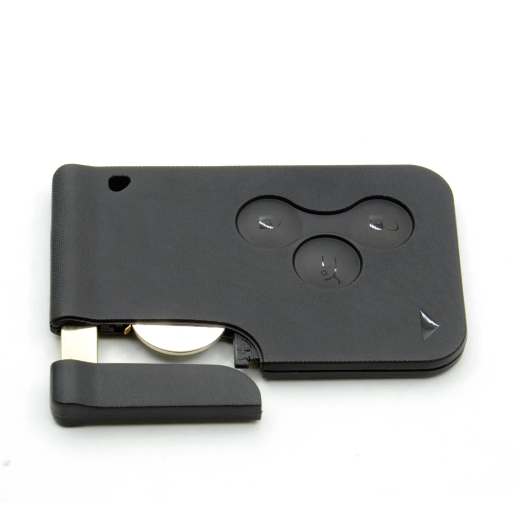 Высокое качество 3 кнопки 433 МГц карта смарт-ключа для Re-nault высококачественный дистанционный ключ Re-nault Me-gane смарт-карта 3 кнопки