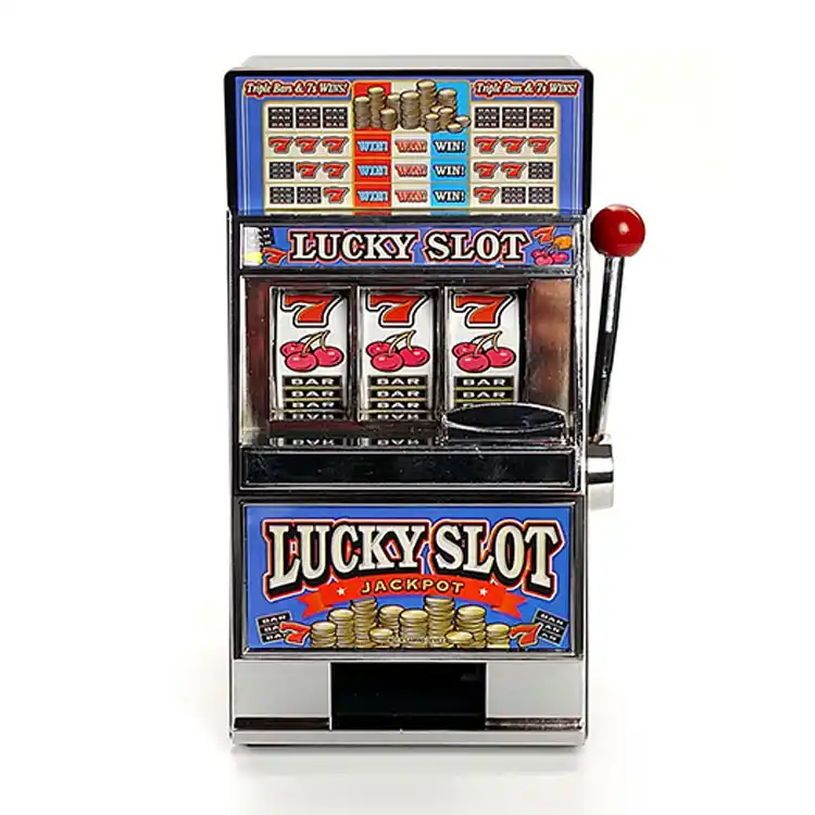 Slot Machine Shaped Piggy Bank