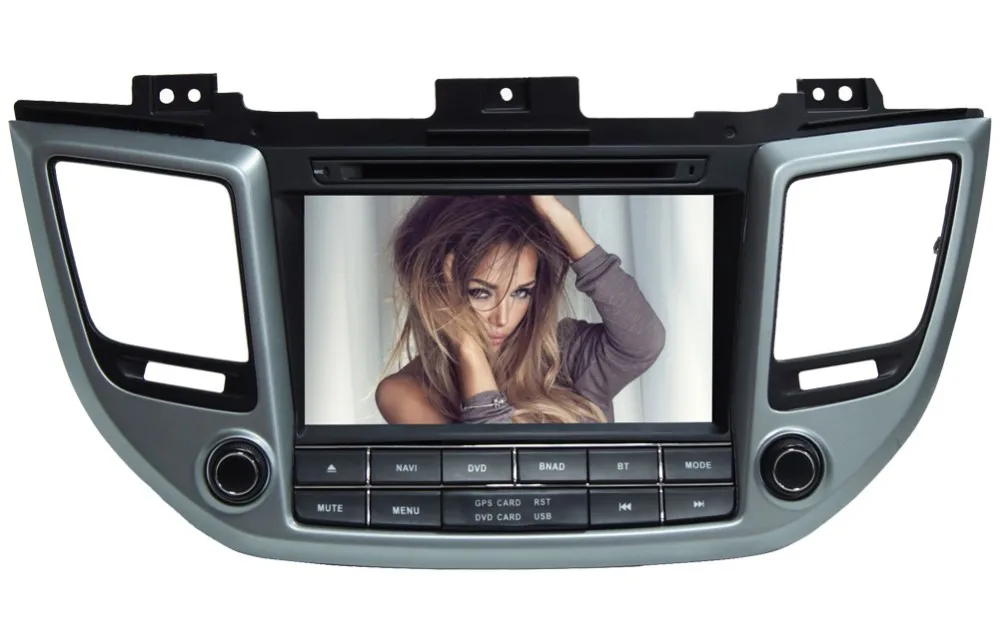 Clearance 8" HD 1024*600 Quad Core Android 6.0 Car DVD Radio GPS Navigation Player for Hyundai IX35 Tucson 2015  DVR TPMS OBD WIFI BT 4G 0