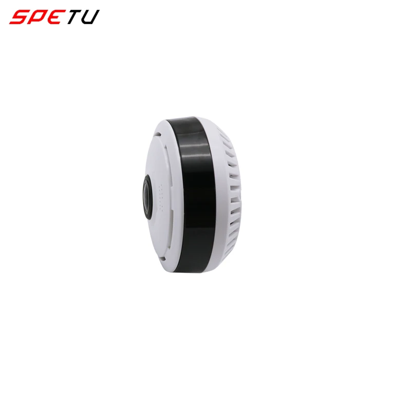 Spetu Panoramic Camera WiFi 360 Degree Full View Wireless Video IP Camera Wi-Fi HD 960P Smart home SD Card Slot Mini CCTV CAMER