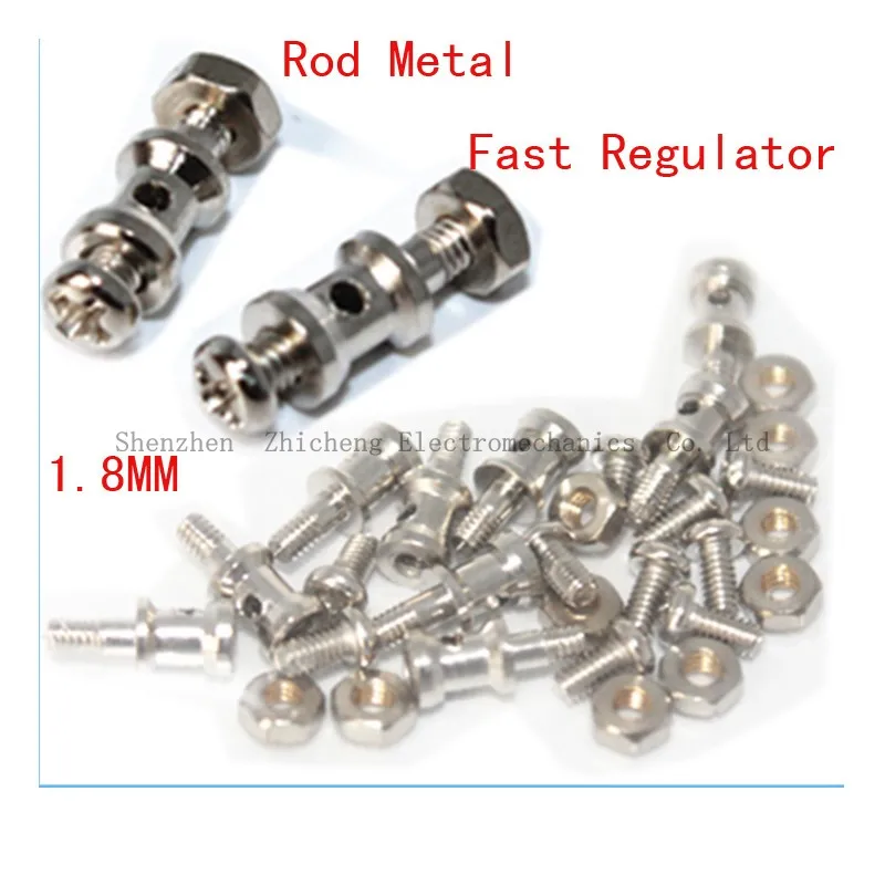 

10 pieces. Tube connection D: 1.8 * 0.8 mm connection and pull the servo rudder angle crank metal fast control