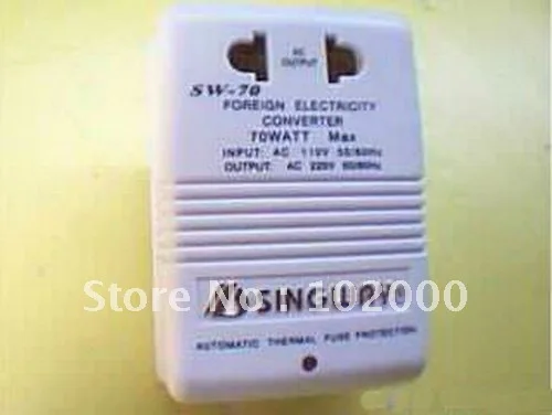 

New!abroad Small Electrical Dedicated The 3c Authentication 110v To 220v Transformer 70w By002