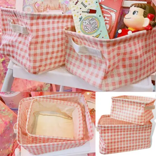 

Faroot 2019 New Folding Square Storage Utility Box Fabric Cube Drawer Organizer Cloth Basket Bag