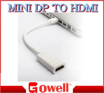 

Mini DisplayPort Male To HDMI feMale, display port to hdmi adapter cable for apple Mac macbook pro air