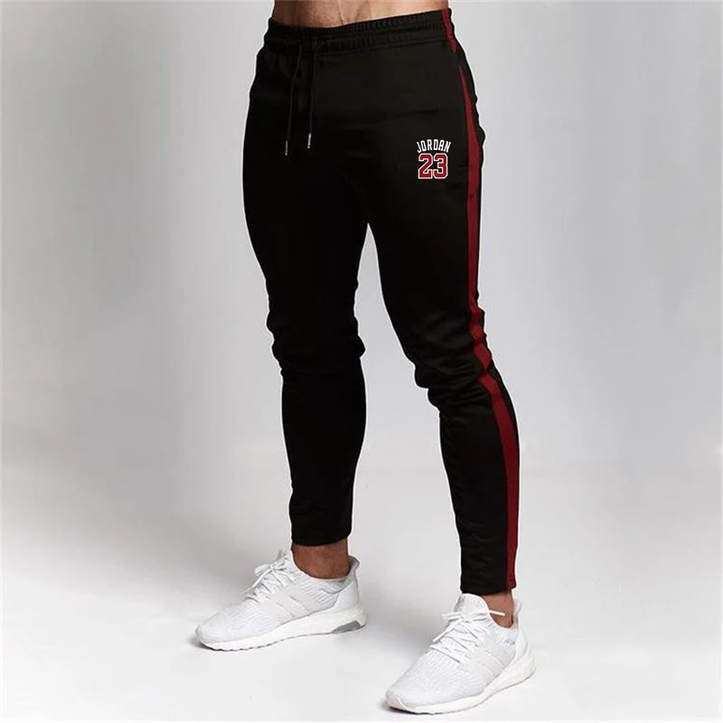 Men's brand luxury sportswear pants casual stretch cotton men's fitness fitness pants tight sports pants trousers jogging pants Men's brand luxury sportswear pants casual stretch cotton men's fitness fitness pants tight sports pants trousers jogging pants