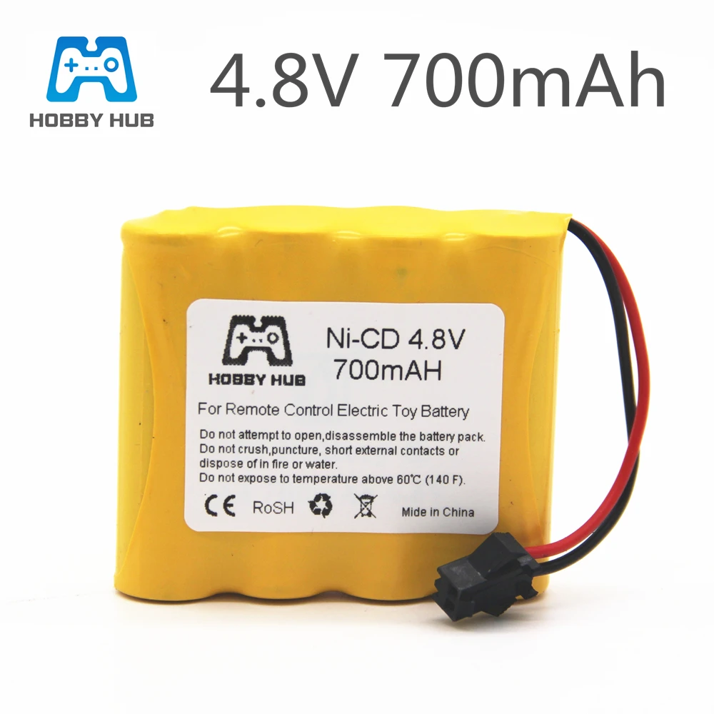 4,8 V 700mAh NI-CD батарея для радиоуправляемой лодки модель автомобиля 4,8 v Bateria 4,8 v nicd Батарея 4* AA аккумулятор