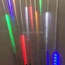 10x60 Светодиодный s 50 см Рождественский SMD3528 светильник s метеоритный дождь трубы светодиодный светильник для вечерние украшения свадьбы