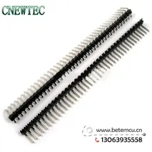 10 шт. 1x40TL 40Pin 2,54 мм обычные изгибы одиночные иглы изгибы заголовки для разъем платы