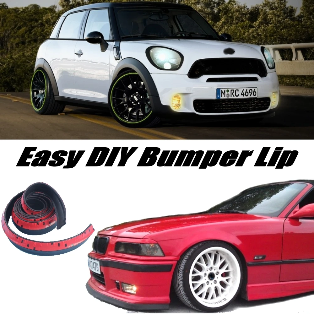 

Bumper Lip Deflector Lips For Mini Countryman Front Spoiler Skirt For Car Tuning View / Body Kit Wing / Strip