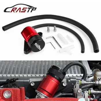

RASTP -Red Turbo Blow Off Valve Adjustable Recirculating Blow Off Valve for 02-07 Subaru WRX and 04-18 STI RS-BOV051