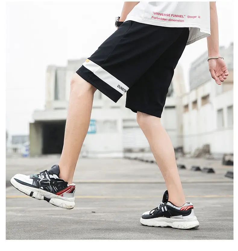

MJARTORIA 2019 Men Casual Shorts Men's leisure Shorts Summer Knee Length Trousers Slim Sports Beach Fashion Jogger Shorts New