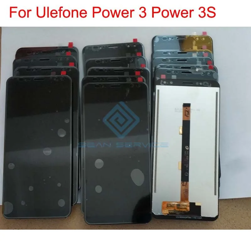 Для Ulefone power 3 3SLCD дисплей+ сенсорный экран тест 6,0 дюймов дигитайзер экран стеклянная панель сборка Замена
