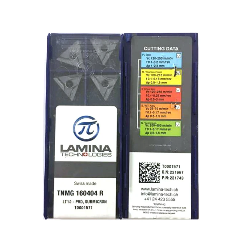 

TNMG160404 R LT10 External Turning Tools TNMG 160404 Carbide insert CNC Turning tool Lathe cutter Tool Tokarnyy turning insert