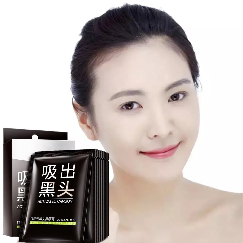 Bamboo charcoal face mask remove blackheads acne treatment Deep