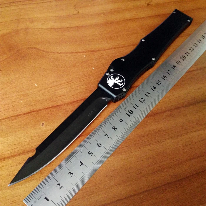 Top quality GFHaloV ELMAX Black blade T6061 Aluminum handle Tactical