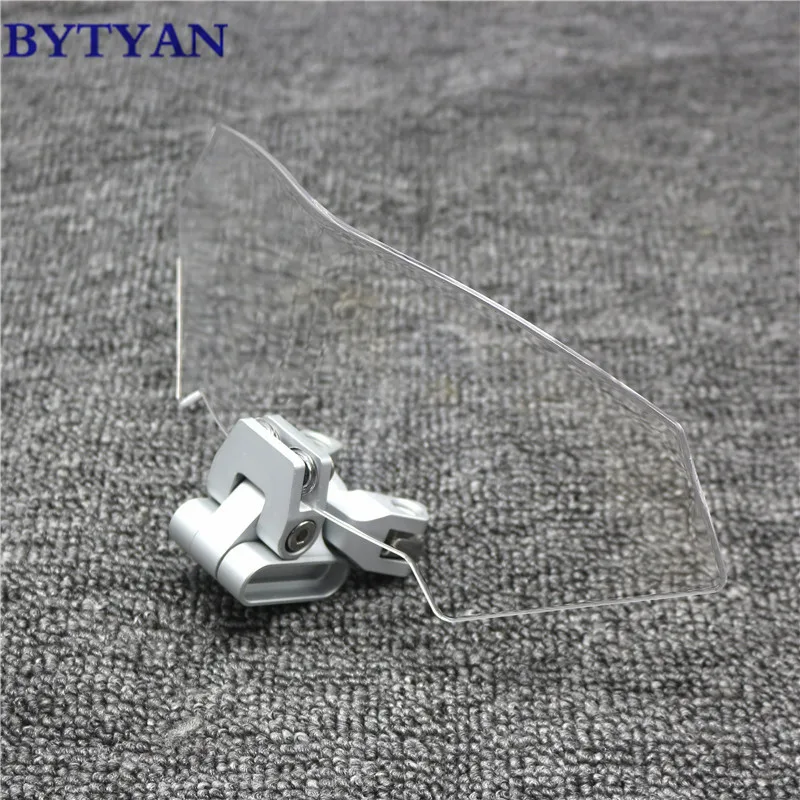 

For YAMAHA FZ1 FZ6 FZ6N FZ8 XJ6 XJR1300 MT-03 MT-25 Universal Motorcycle Adjustable Windshield Spoiler Wind Deflector Protecto