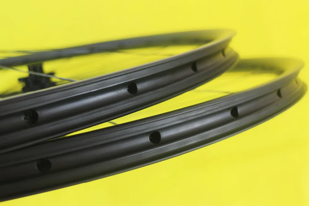 29er MTB XC 30 мм Асимметричный hookless прямой углерод тяги колесная 24 мм Глубина 350 boost 6 болт или Центральный замок колеса велосипеда