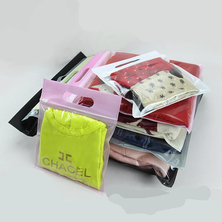 50 шт./лот все размеры 20/25/30/35/40 см + Ручная loop 6colors нетканые ziplock подарочные дорожные