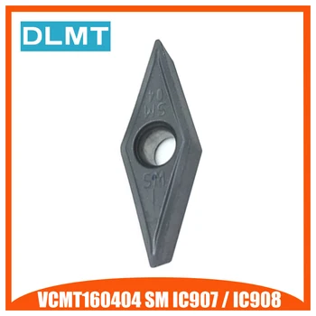 

VCMT160404 SM IC907 / IC908 10PCS External Turning Tools VCMT 160404 Carbide insert Lathe cutter Cutting Tool CNC Tools Tokarnyy