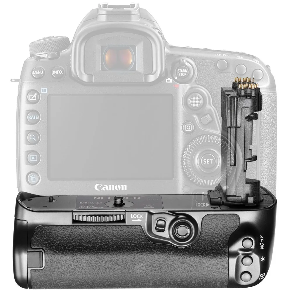 Батарейная ручка Neewer для камеры Canon 5D Mark IV, замена для Canon BG-E20, совместимая с аккумуляторами LP-E6 LP-E6N
