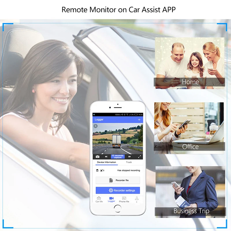 Junsun E35 видеорегистратор автомобильный Камера 4 г ADAS Android 5.1 FHD 1080 P видео