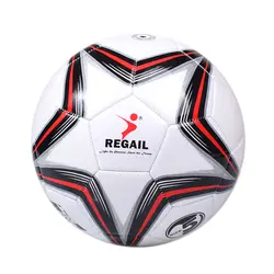 Регейл машинное шитье футбольный материал Pu Профессиональный соревновательный поезд Прочный Футбольный Мяч номер 5