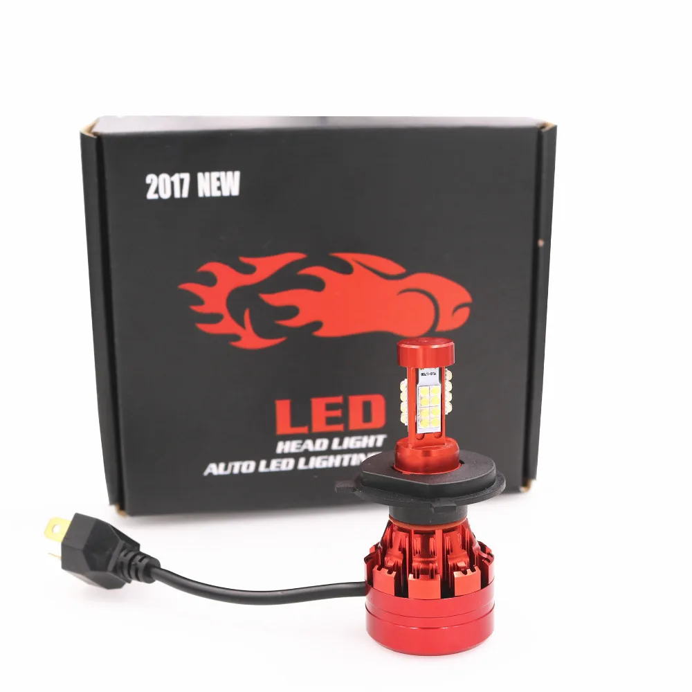 Распродажа! Универсальные Автомобильные светодиодные фары H4 9003 HB2 268 Вт 6000 лм 32 SMD