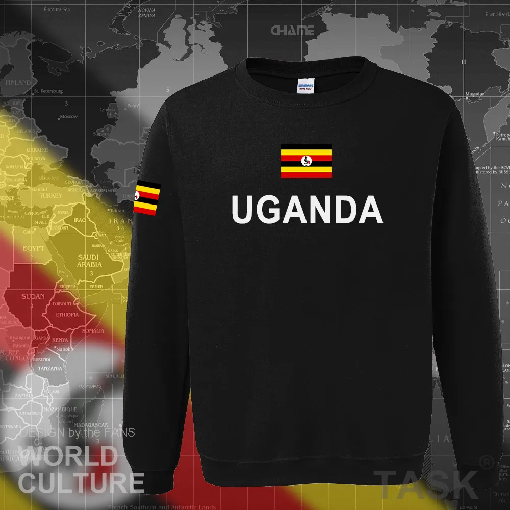Uganda Ugandan hoodies men sweatshirt sweat new hip hop streetwear