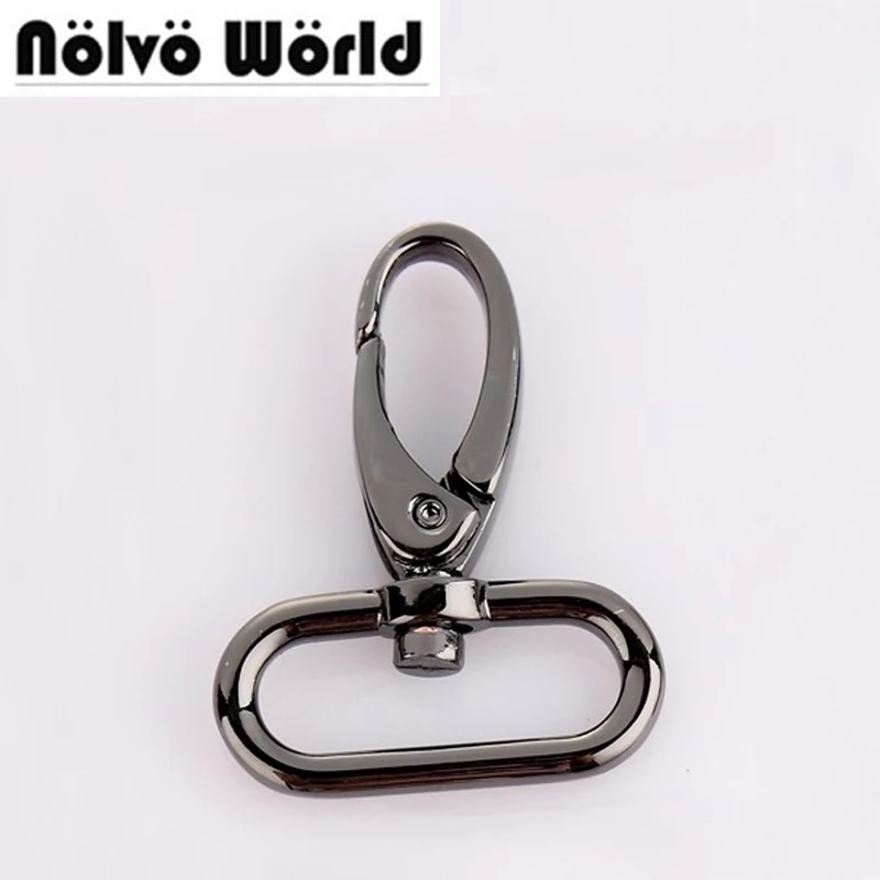 

50pcs 5 colors 1.2 Inch 32X49mm trigger snap hook swivel clasp lobster claws swivel hooks hardware hook clasp