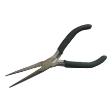 Изделия ручной работы из бисера специальный инструмент длинный нос Щипцы для наращивания волос Бент Изогнутые Иглы носиком Ручка инструмент для ювелирных изделий Бисер Craft pl0004