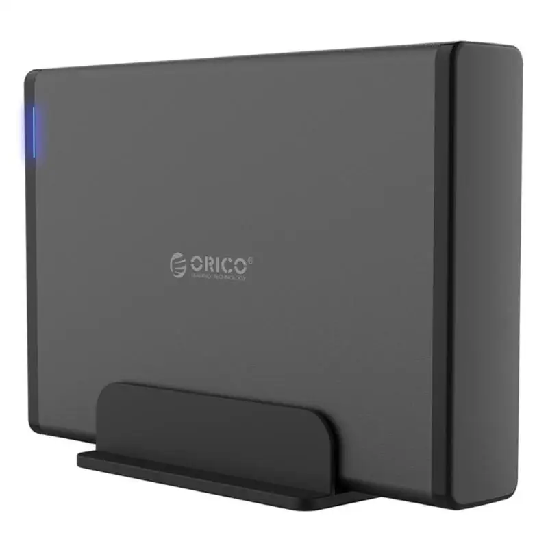 ORICO 3,5 дюймов SATA USB3.1 Тип-C Внешний чехол жесткий диск SSD жесткий диск HDD корпус док-станция для хранения коробка 8 ТБ Ёмкость