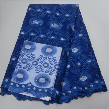 

New African Lace Fabric 2019 Embroidered Nigerian Laces Fabric High Quality French Tulle Lace Fabric For Wedding Lace -J5