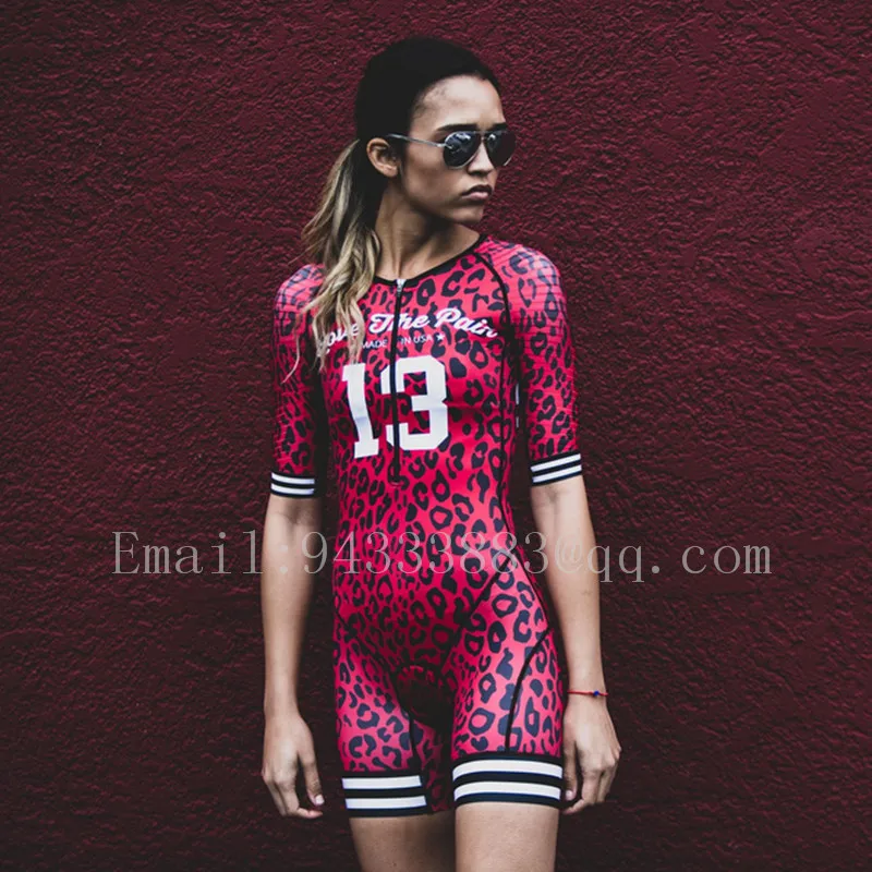 USA team Love the pain women sexy swimsuit ropa ciclismo mujer triathlon suit summer sports cycling skinsuit tights body suit
