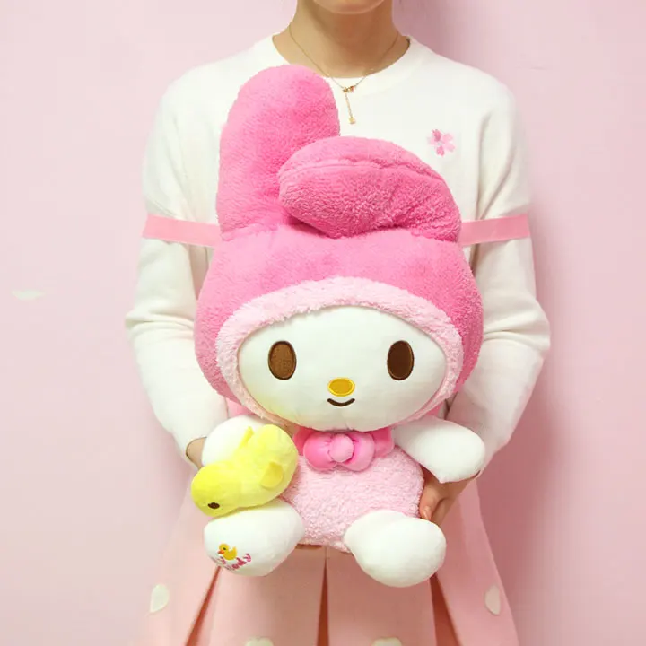 Милый мультяшный Плюшевый Рюкзак hello kitty My Melody, женский рюкзак hello kitty My Melody, детский школьный рюкзак для девочек, подарки для детей