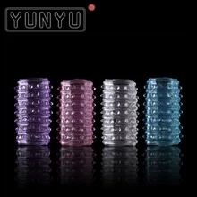 5 Pcs Adjustable Silicone Fancy Solid Condom Sex Games Must Sex Products Head To Penis Sex