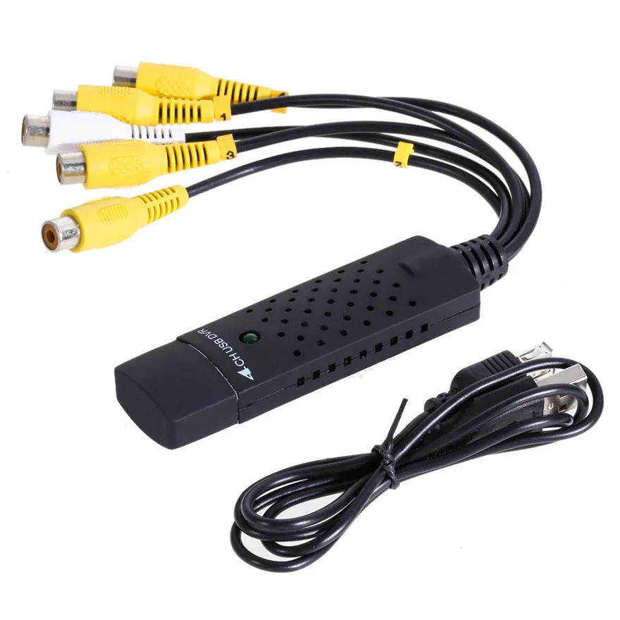 4 канальный USB видеорегистратор адаптер 2 0 для фото и видеозахвата| |