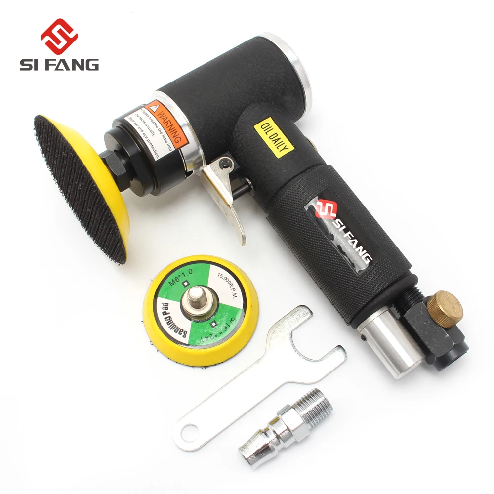 50mm 75mm 90 Degree Mini Air Sander Kit Pneumatic Air Tools Buffer Dual Action Orbital Polisher for Car 50mm 75mm 90 Degree Mini Air Sander Kit Pneumatic Air Tools Buffer Dual Action Orbital Polisher for Car