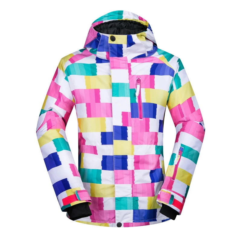 

2018 Ski Jacket Women Waterproof Windproof Ski Wear Skiing Jacket Female Breathable Warmth Snowboard Jacket Women Sport Clothes