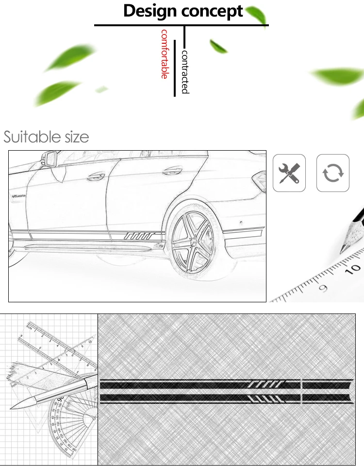 Пара издание 1 Стиль боковой полосы наклейка Стикеры для Mercedes Benz W212 E Class E200 E250 E300 E350 E500 E63 AMG Стикеры