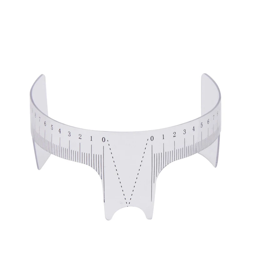 

Best Deal New Good Quality Microblading Reusable Makeup Brow Measure Eyebrow Guide Ruler Permanent Tools 1pc #30 X 1.5 10