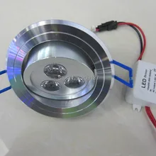 Ультра яркий Epistar 6 Вт светодиодный современный потолочный светильник светодиодный встраиваемый потолочный светильник прожектор AC85-265V CE/RoHS Холодный/теплый белый