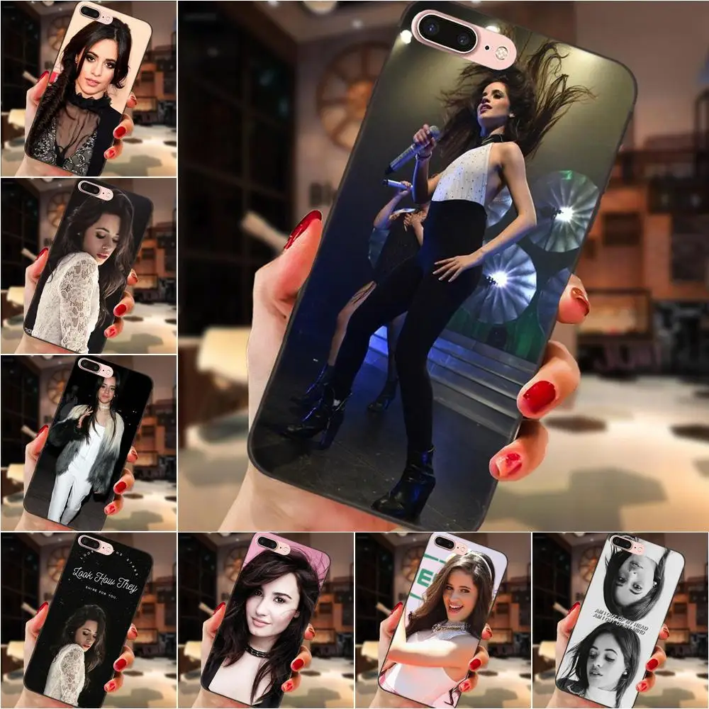 

Soft Cases Cover For Samsung Galaxy Note 4 8 9 S3 S4 S5 S6 S7 S8 S9 S10 Edge Plus Lite I9080 G313 Camila Cabello