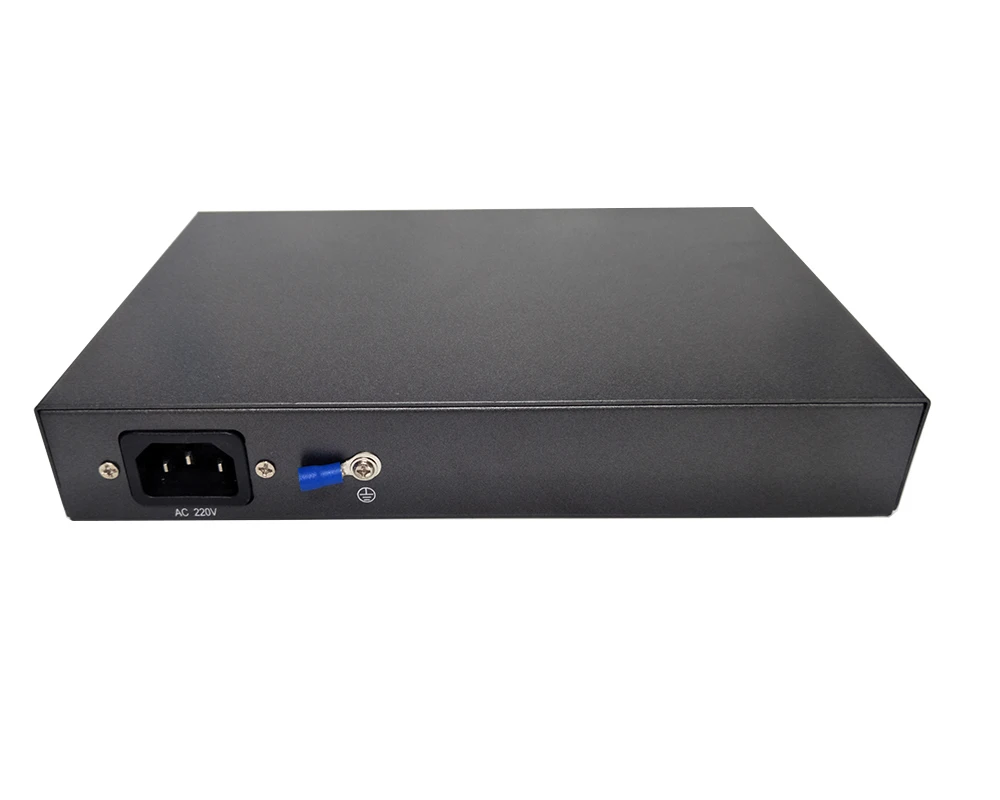 Коммутатор PoE 8 каналов 10/100 Мбит/с + 2 канала Up Link 1000 м Onvif порт коммутатор Fast Ethernet