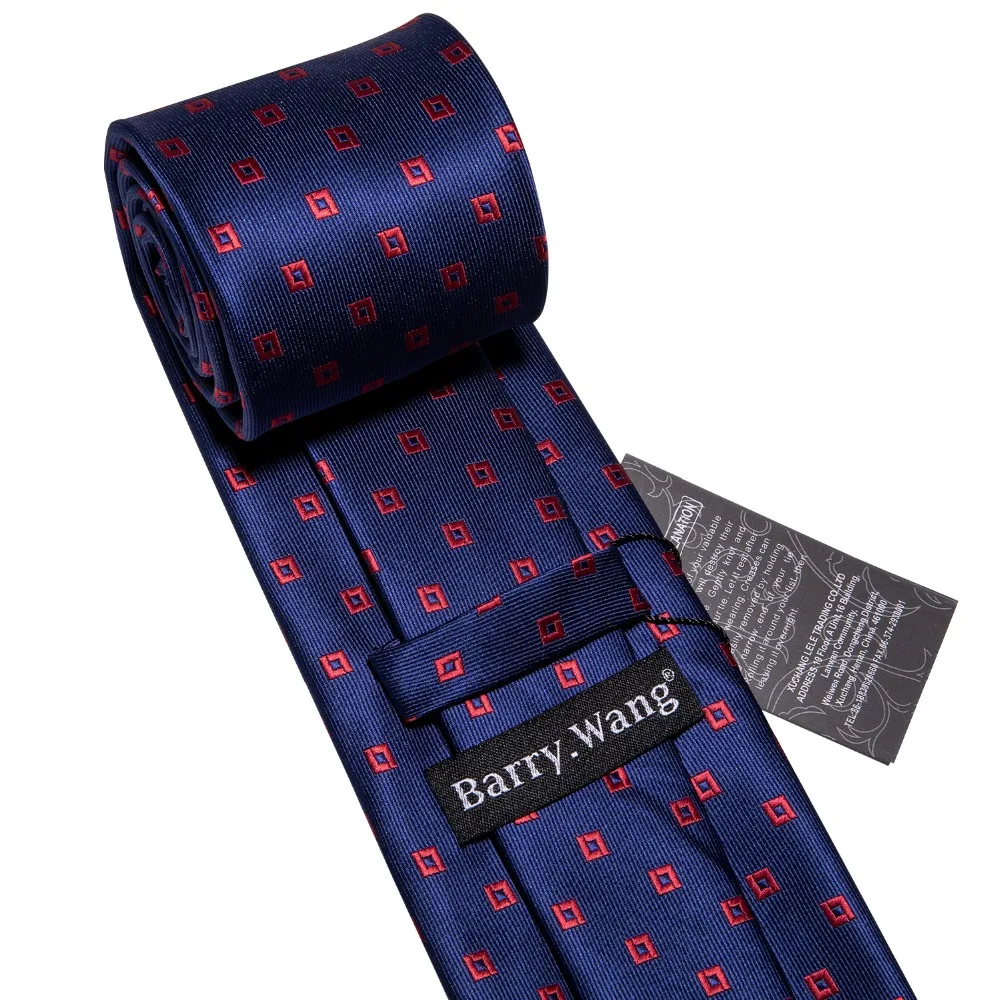 Фиолетовый свадебный Шелковый галстук, подарочный набор для мужчин, галстук Barry. wang, Прямая поставка, 8,5 см, галстук Gravata для мужчин, вечерние, деловые, LS-5055